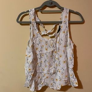 Forever 21 Sunflower Tank Top
